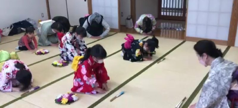 日本舞踊親子体験講座 画像